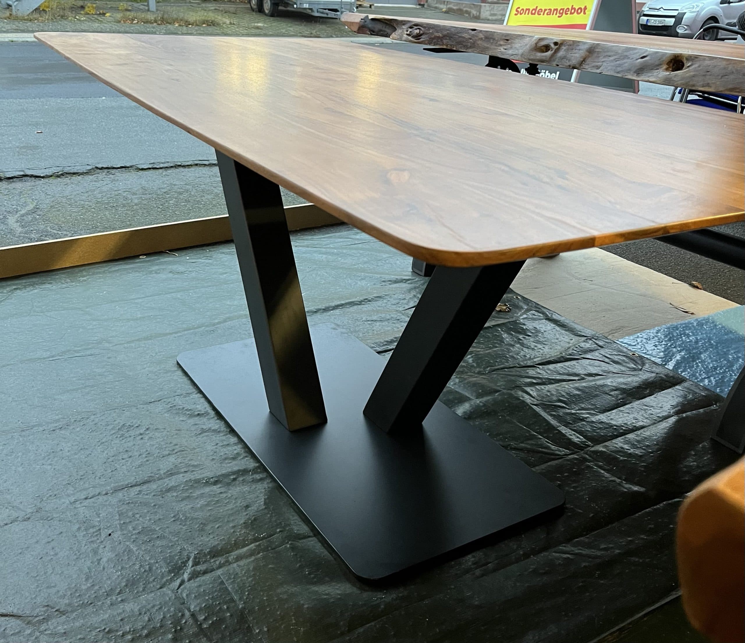 Esstisch Tisch + Massivholz Akazie
+ Echte Schweizer Kante – Bild 11