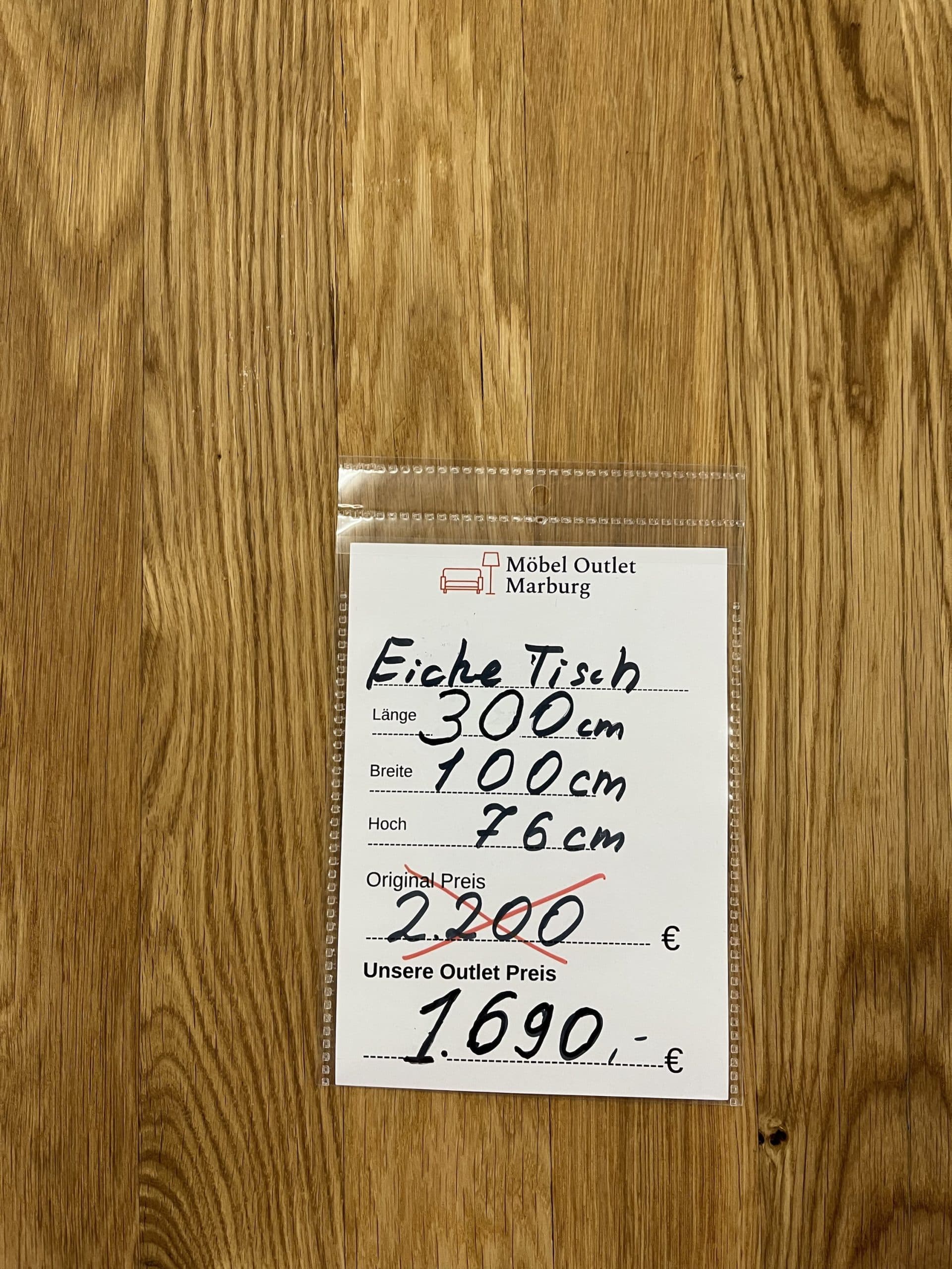 Esstisch aus Eiche Massiv mit Baumkante 300x100x75 cm 60 mm Stark gedoppelt ❗️ – Bild 15